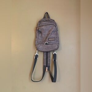 Adidas Essentials Convertible Backpack, gray sling
